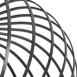 Design plafondlamp zwart 39 cm - Johanna