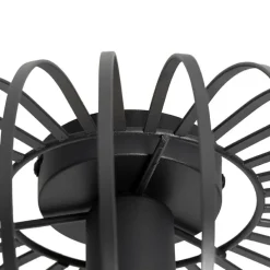 Design plafondlamp zwart 39 cm - Johanna