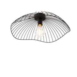 Design plafondlamp zwart 50 cm - Pua