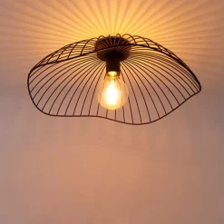Design plafondlamp zwart 50 cm - Pua