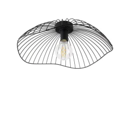 Design plafondlamp zwart 50 cm - Pua