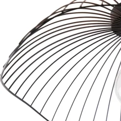 Design plafondlamp zwart 50 cm - Pua