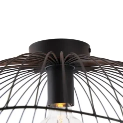 Design plafondlamp zwart 50 cm - Pua