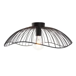 Design plafondlamp zwart 50 cm - Pua