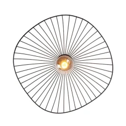 Design plafondlamp zwart 50 cm - Pua
