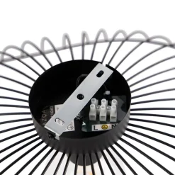 Design plafondlamp zwart 50 cm - Pua