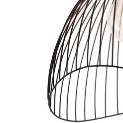 Design plafondlamp zwart 29 cm - Pua