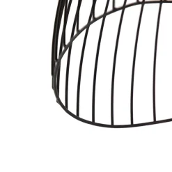 Design plafondlamp zwart 29 cm - Pua