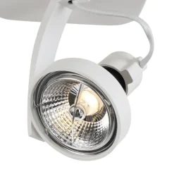 Design plafondspot wit GU10 70mm draai- en kantelbaar - Vo