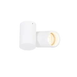 Design plafondspot wit kantelbaar GU10 50mm - Michael