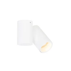 Design plafondspot wit kantelbaar GU10 50mm - Michael