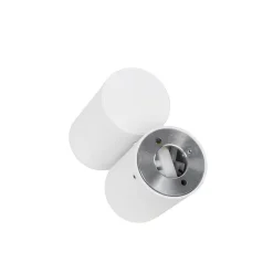 Design plafondspot wit kantelbaar GU10 50mm - Michael