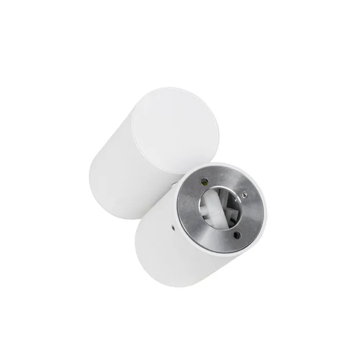 Design plafondspot wit kantelbaar GU10 50mm - Michael