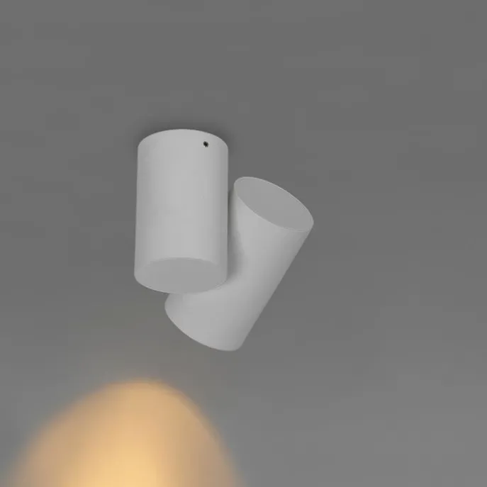 Design plafondspot wit kantelbaar GU10 50mm - Michael
