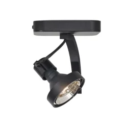 Design plafondspot zwart GU10 70mm draai- en kantelbaar - Vo