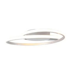 Design plafonnière staal incl. LED 3-staps dimbaar - Krula