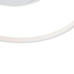 Design plafonnière wit incl. LED 3-staps dimbaar - Krula