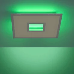 Design plafonnière wit RGB incl. LED 45 cm - Tile