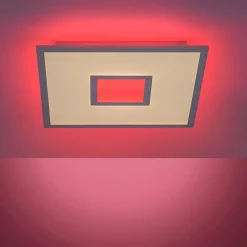 Design plafonnière wit RGB incl. LED 45 cm - Tile