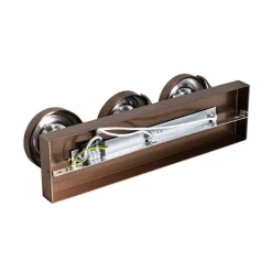 Design spot donkerbrons 3-lichts draai- en kantelbaar - Go