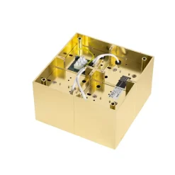 Design spot goud 4-lichts - Qubo Honey