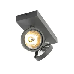 Design spot grijs verstelbaar 2-lichts - Go