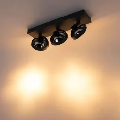 Design spot grijs verstelbaar 3-lichts - Go
