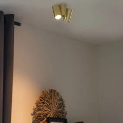 Design spot messing 2-lichts verstelbaar - Michael