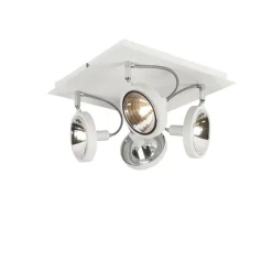 Design spot wit 4-lichts verstelbaar - Nox