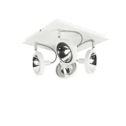 Design spot wit 4-lichts verstelbaar - Nox