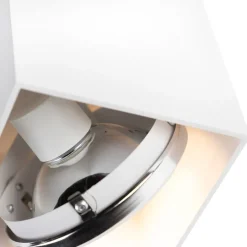 Design spot wit rechthoekig 2-lichts - Box