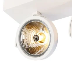 Design spot wit verstelbaar 2-lichts - Go