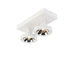 Design spot wit verstelbaar 2-lichts - Go