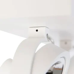 Design spot wit verstelbaar 2-lichts - Go