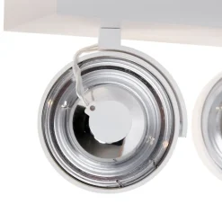 Design spot wit verstelbaar 2-lichts - Go