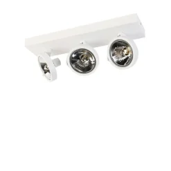 Design spot wit verstelbaar 3-lichts - Go