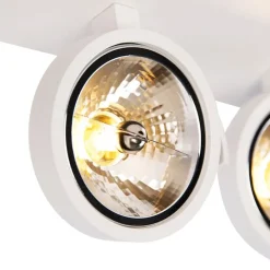Design spot wit verstelbaar 3-lichts - Go