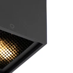 Design spot zwart 2-lichts - Qubo Honey