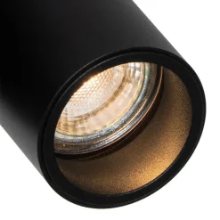 Design spot zwart 2-lichts verstelbaar - Michael