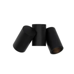 Design spot zwart 2-lichts verstelbaar - Michael