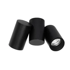Design spot zwart 2-lichts verstelbaar - Michael