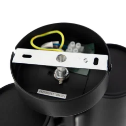 Design spot zwart 2-lichts - Scopio Honey