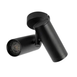 Design spot zwart 2-lichts - Scopio Honey