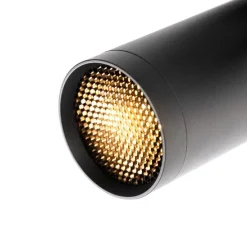 Design spot zwart 2-lichts - Scopio Honey