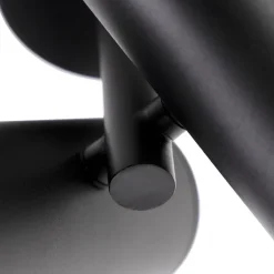 Design spot zwart 2-lichts - Scopio Honey