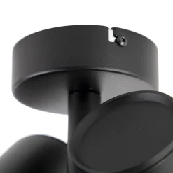 Design spot zwart 2-lichts - Scopio Honey