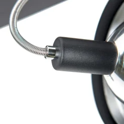 Design spot zwart 4-lichts verstelbaar - Nox