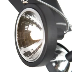Design spot zwart 2-lichts verstelbaar - Nox