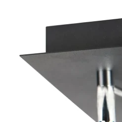 Design spot zwart 2-lichts verstelbaar - Nox