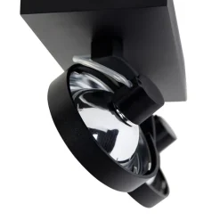 Design spot zwart verstelbaar 2-lichts - Go